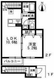 Luoca武蔵野の間取り画像