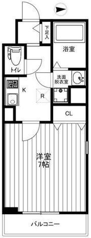 フォルテ中野坂上の間取り画像