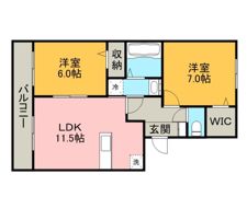 セイラコンフォールの間取り画像