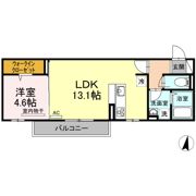 プレンティー新徳田の間取り画像