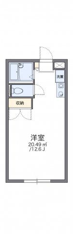 レオパレス赤間の間取り画像