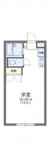 レオパレス赤間の間取り画像