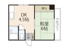 SKビル河原町の間取り画像