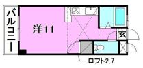 メゾン幸part2の間取り画像