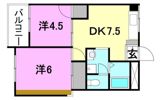 オックスフォードサーカス椿の間取り画像