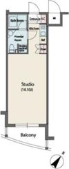 MFPR代々木タワーの間取り画像