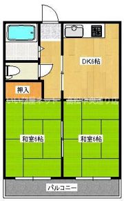 コート錦町の間取り画像