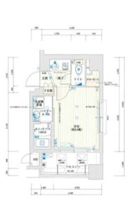 アクアプレイス梅田Ⅱの間取り画像