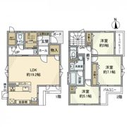 久が原戸建の間取り画像