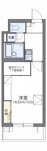 レオパレスパルコートDの間取り画像