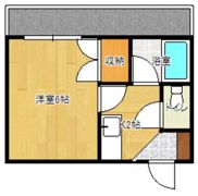 エステート三滝の間取り画像