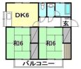 美幸ハイツの間取り画像