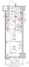 クレイシアIDZ王子フォレストヒルズの間取り画像