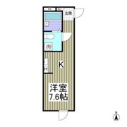 メゾンアルピナ北千住の間取り画像