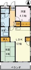 みやび野ハイツの間取り画像