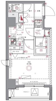 ユリカロゼAZ亀戸Ⅱの間取り画像