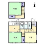 松本借家の間取り画像