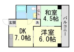 メゾン幸の間取り画像