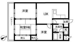 プレジデント箱崎の間取り画像