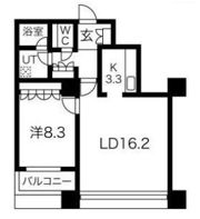 グランパークハイツの間取り画像