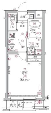 クオリタス護国寺の間取り画像
