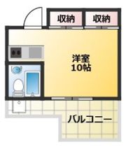 シャイン元住吉の間取り画像