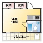 シャイン元住吉の間取り画像