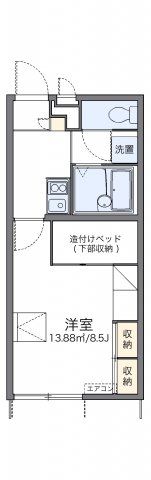 レオパレスさとの間取り画像