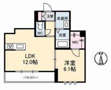 パークフロント津島の間取り画像