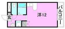 ベルメゾン畑寺の間取り画像