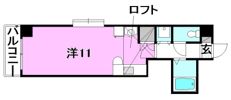 ベルメゾン生石北の間取り画像