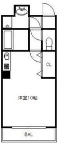イーストコートの間取り画像