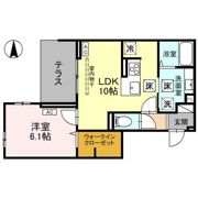オルテンシア別所の間取り画像