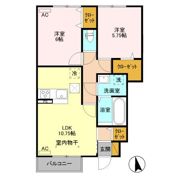 スペチアーレ Ⅰの間取り画像