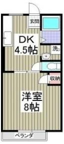佐波ハイツの間取り画像