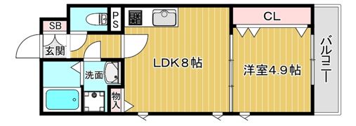 La Casa Rilassanteの間取り画像