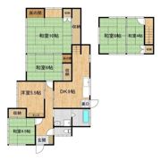 西真鍋町4-32住宅の間取り画像