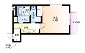 フジパレス東正雀の間取り画像