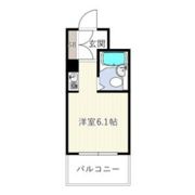 パークサイド上本町駅前の間取り画像
