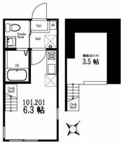 ハーミットクラブハウス新杉田A棟の間取り画像