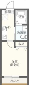 Precious Life六浦の間取り画像