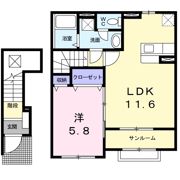 ペルラ Ⅰの間取り画像