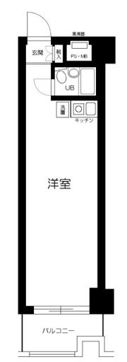 ライオンズマンション横浜駅東の間取り画像