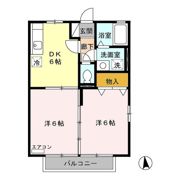 セジュール札元 A棟の間取り画像