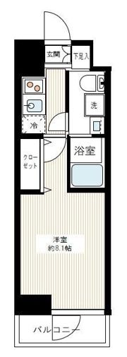 REALIZE千住大橋の間取り画像