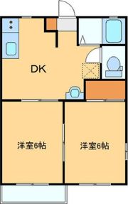 ハイツシャルマン Aの間取り画像