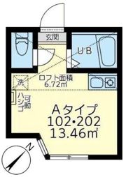 ユナイト野川ローラン・ギャロスの間取り画像