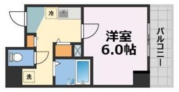 ラナップスクエア南森町の間取り画像