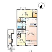 サザンクロスⅢの間取り画像