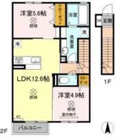 グラシアの間取り画像
